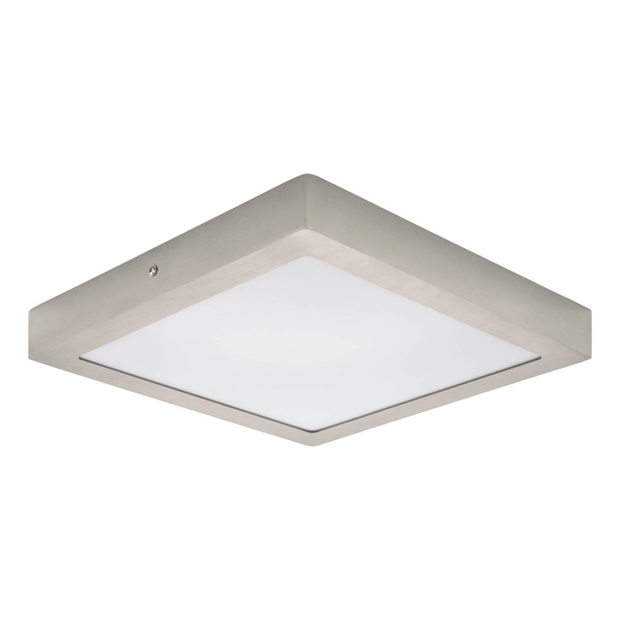 Eglo 64731 - LED lubinis šviestuvas FUEVA PRO LED/25W/230V 4000K 30x30 cm matinis chromas