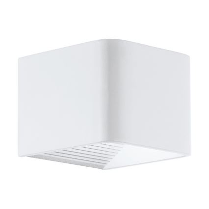 Eglo 65043 - LED sieninis lauko šviestuvas DONINNI PRO LED/5W/230V IP44 balta