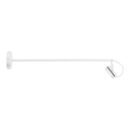 Eglo 66219 - LED sieninis lauko šviestuvas LIMIDARIO LED/10W/230V 3000K IP44 balta