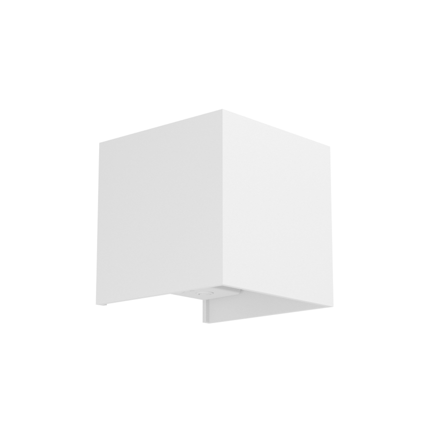 Eglo - LED reguliuojamas įkraunamas lauko sieninis šviestuvas su judesio ir sutemų jutikliu LED/2,2W/5V IP44 balta