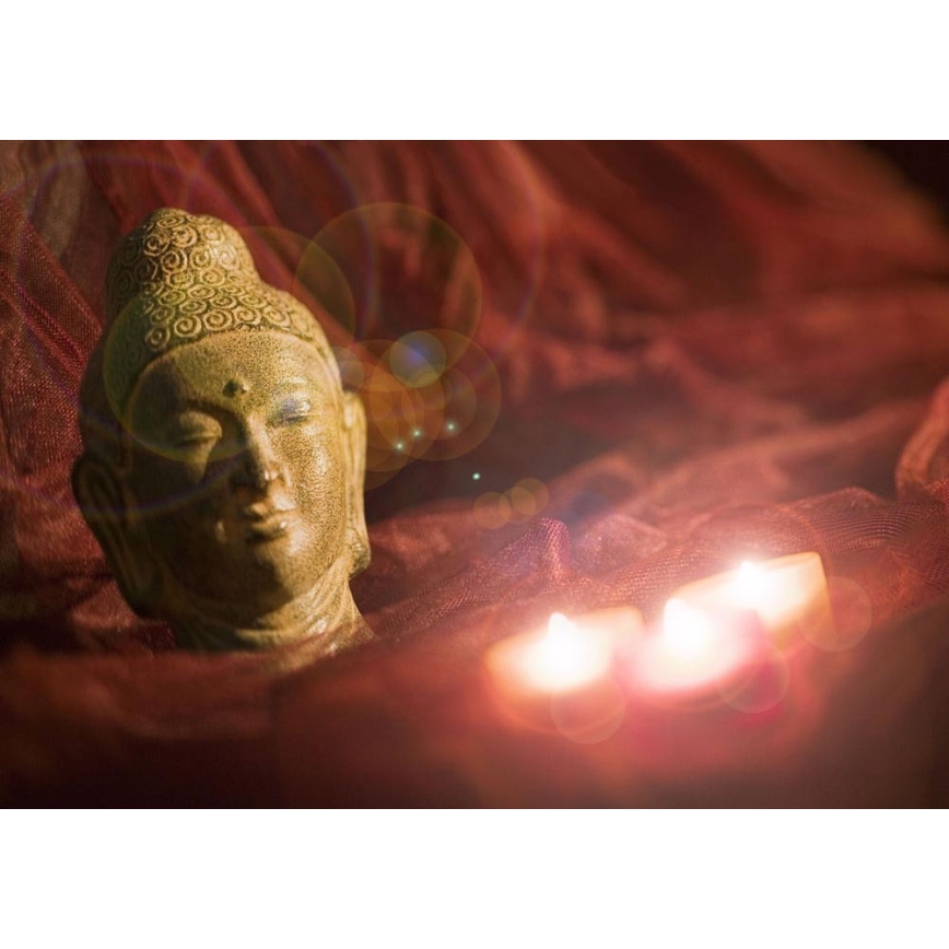 Eglo 75039 - LED dekoratyvinis paveikslas BUDDHA 3xLED/0,02W/2xAA 30x45 cm