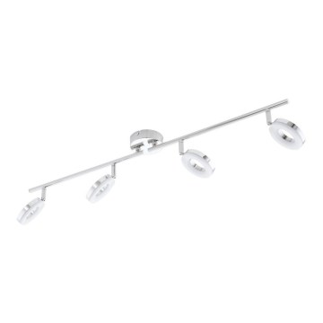 Eglo 75242 - LED taškinis šviestuvas ODERZO 3xLED/3,8W/230V blizgus chromas