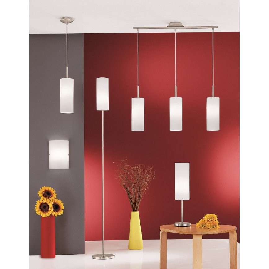 Eglo 75251 - LED RGB reguliuojamas pakabinamas šviestuvas ant laido ELLUNO-C E27/7,5W/230V + nuotolinio valdymo pultas