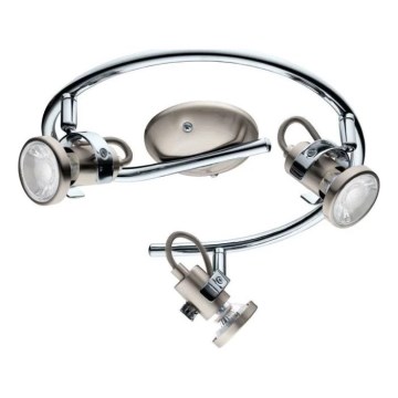 Eglo 75293 - LED taškinis šviestuvas TUKON 3xGU10/3W/230V blizgus chromas