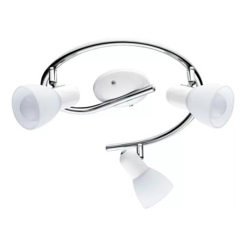 Eglo 75303 - LED taškinis šviestuvas DAKAR 3xE14/3,5W/230V 3000K Ø 29,5 cm