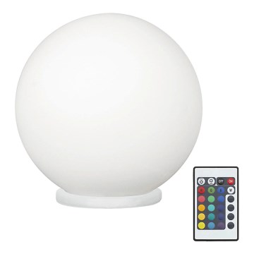 Eglo 75362 - LED RGBW Reguliuojama stalinė lempa RONDO-C 1xE27/6W/230V + valdymo pultas