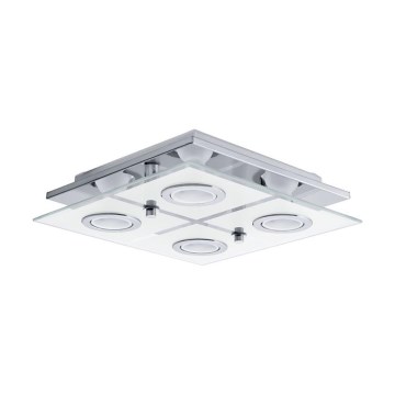 Eglo 75378 - LED RGBW Pritemdomas lubinis šviestuvas CABO-C 4xGU10/4W/230V + nuotolinio valdymo pultas