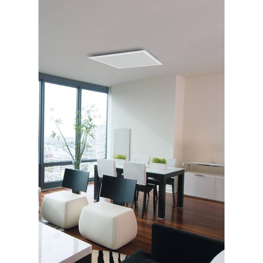 Eglo 75525 - LED RGBW Reguliuojamas lubinis šviestuvas SALOBRENA LED/12W/230V + nuotolinio valdymo pultas