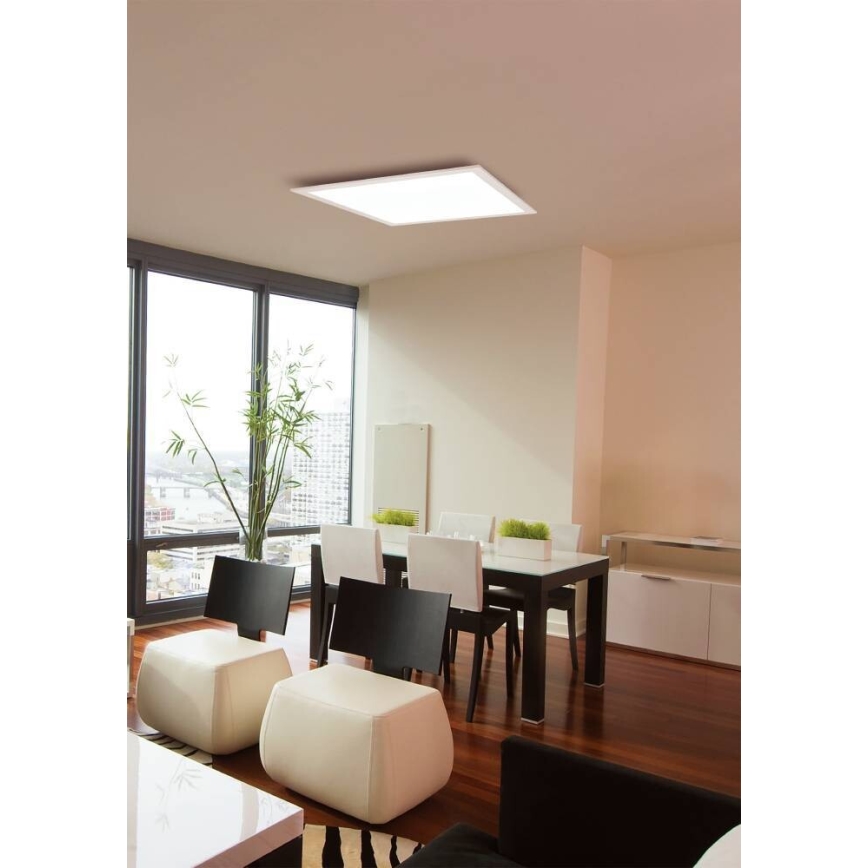 Eglo 75525 - LED RGBW Reguliuojamas lubinis šviestuvas SALOBRENA LED/12W/230V + nuotolinio valdymo pultas