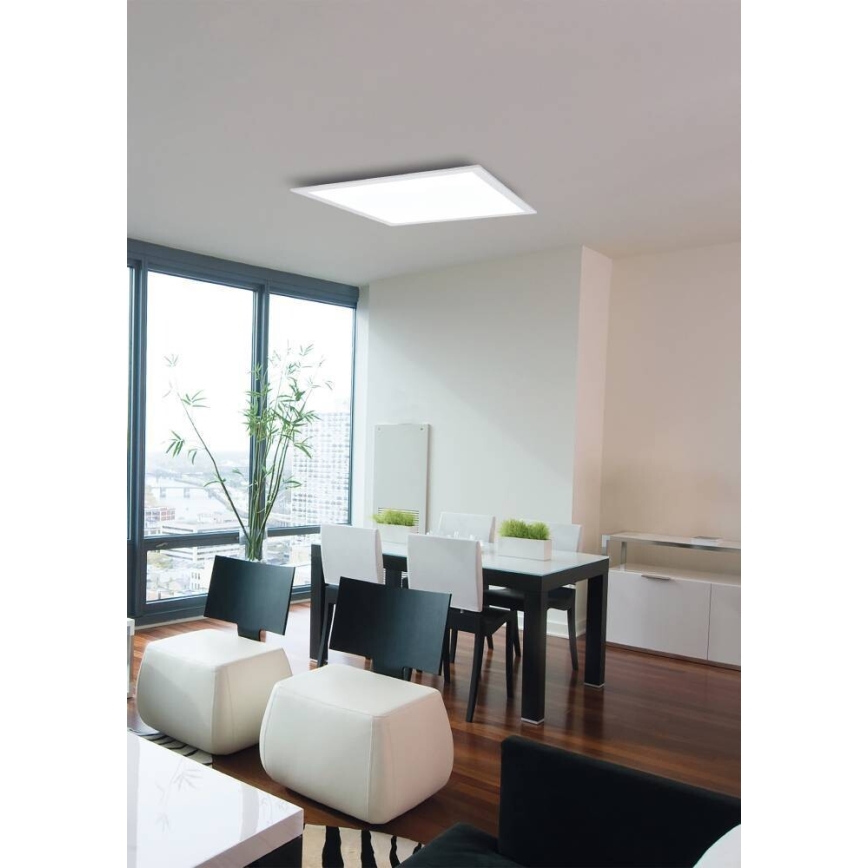 Eglo 75525 - LED RGBW reguliuojamas lubų šviestuvas SALOBRENA LED/12W/230V 2700-6500K + nuotolinio valdymo pultas