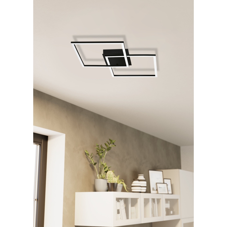 Eglo - LED Reguliuojamas ant pagrindo montuojamas sietynas LED/28W/230V 3000-6500K+ valdymo pultas