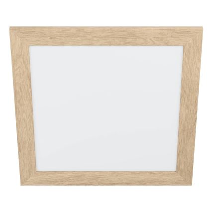 Eglo 75643 - LED lubinis šviestuvas CALEMAR LED/19W/230V 4000K 43,7x 43,7 cm ruda