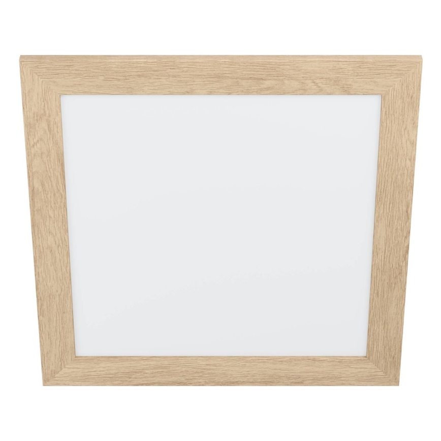 Eglo 75643 - LED lubinis šviestuvas CALEMAR LED/19W/230V 4000K 43,7x 43,7 cm ruda