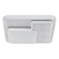 Eglo 75666 - LED lubinis šviestuvas LEPRESO LED/19,5W/230V 38,5x38,5 cm matinis chromas