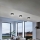 Eglo 75765 - KOMPLEKTAS 3x LED įleidžiamas lubinis šviestuvas ZUJAR LED/3,4W/230V juoda