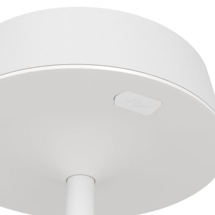 Eglo - LED reguliuojamas saulės įkraunamas jutiklinis stalinis šviestuvas LED/3W/5V 3000-6000K 1800 mAh IP44 balta