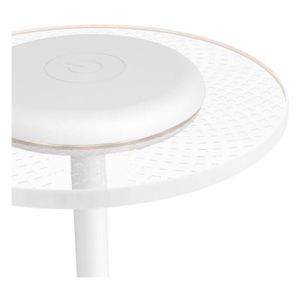 Eglo - LED RGBW reguliuojamo ryškumo įkraunama jutiklinė stalinė lempa LED/5V 2000 mAh balta