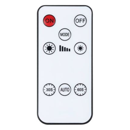 Eglo - LED RGBW dimeriuojamas įkraunamas sieninis šviestuvas su judesio ir sutemų jutikliu LED/5V 2000 mAh baltas + nuotolinis pultelis