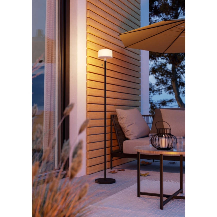Eglo - LED RGBW Reguliuojamo ryškumo lauko įkraunama pastatoma lempa LED/2,2W/3,7V 3000K 2200 mAh IP54