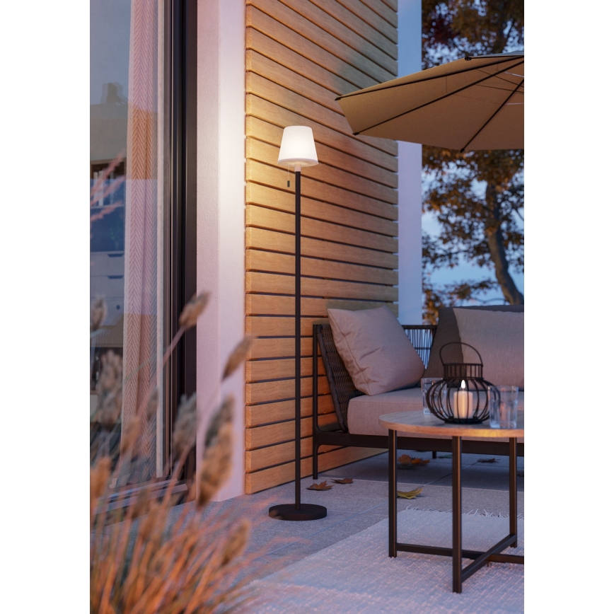 Eglo - LED RGBW dimeriuojama lauko įkraunama pastatoma lempa LED/2,2W/3,7V 3000K 2200 mAh IP54