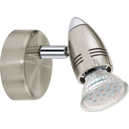 Eglo 78022 - LED akcentinis šviestuvas MAGNUM 1xGU10/3W/230V matinis chromas