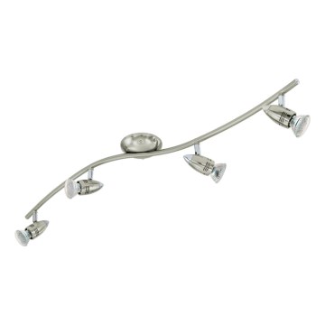 Eglo 78025 - LED akcentinis šviestuvas MAGNUM 4xGU10/3W/230V 3000K matinis chromas