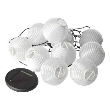 Eglo 780347 - saulės LED girlianda, 10 LED, 4,3 m, 300 mAh, IP44