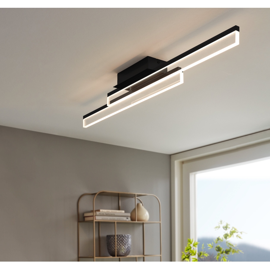 Eglo 780433 - LED lubinis vonios šviestuvas YANGUAS 2xLED/11W/230V 3000K IP44 matinis chromas