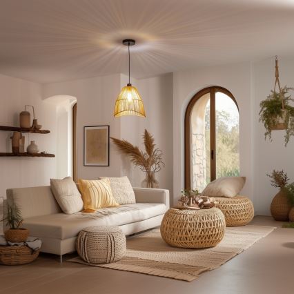 Eglo 781101 - Atsarginis gaubtas KERIA šviestuvui, skersmuo 30 cm, rudas