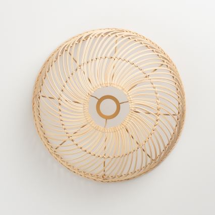 Eglo 781131 - Pakaitinis šviestuvo gaubtas KERIA, skersmuo 40 cm, smėlio spalvos