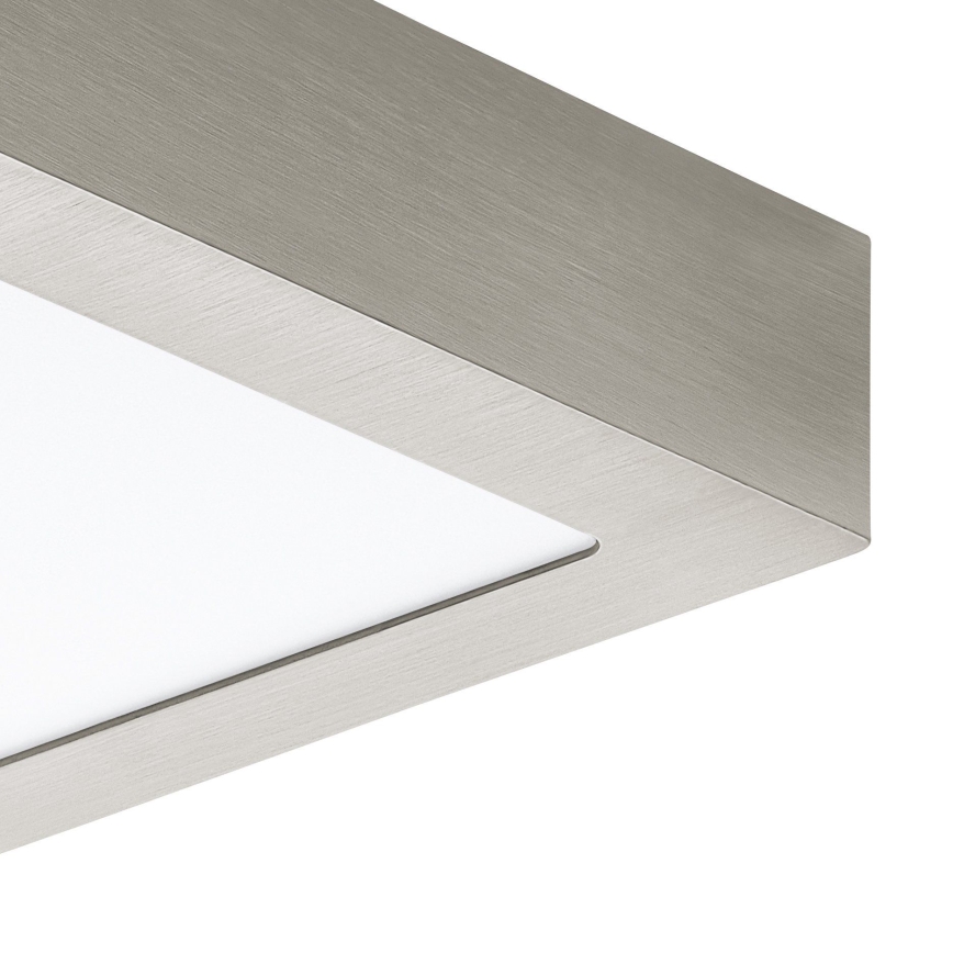 Eglo 78215 - LED lubinis šviestuvas FUEVA LED/10,9W/230V 17x17 cm matinis chromas