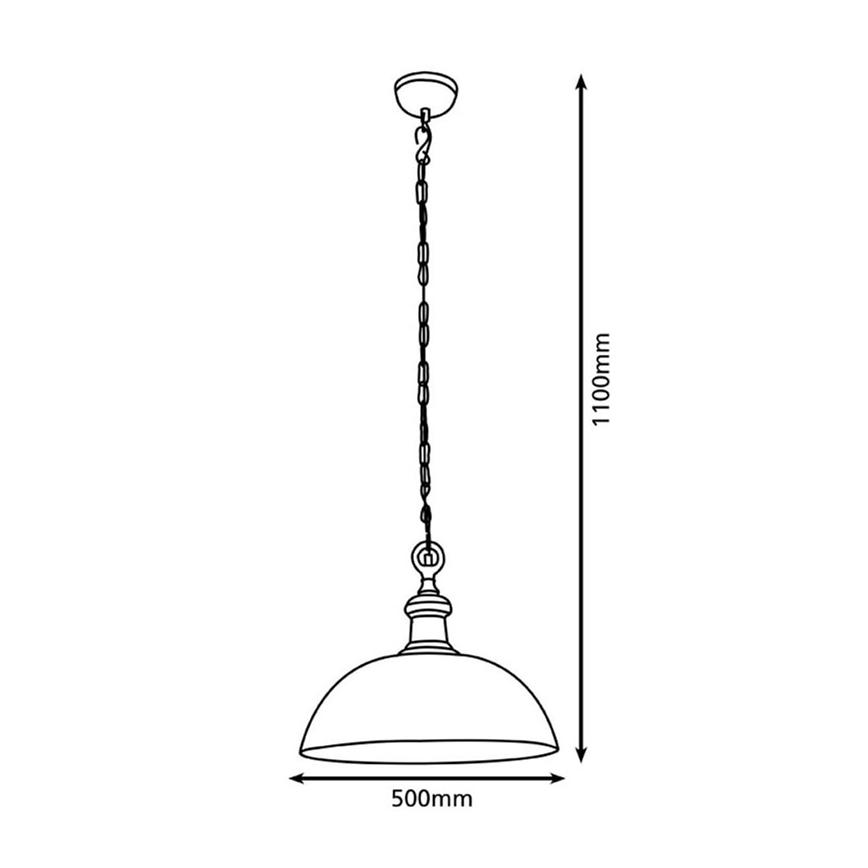 Eglo 78301 - Pakabinamas sietynas EASINGTON 1xE27/60W/230V