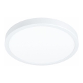 Eglo 78669 - FUEVA LED lubinis šviestuvas, 20,5W/230V, skersmuo 28,5 cm, balta