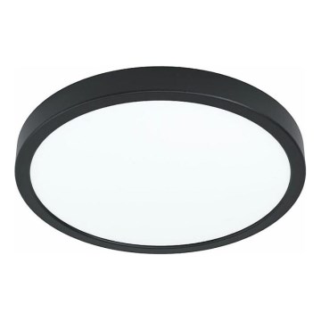 Eglo 78677 - LED Lubinis šviestuvas FUEVA LED/20,5W/230V pr. 28,5 cm juoda