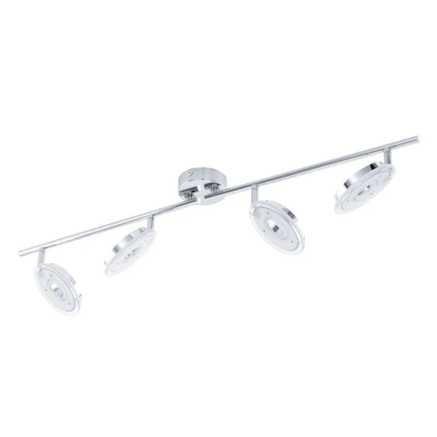 Eglo 78684 - LED taškinis šviestuvas DORNES 4xLED/4,5W/230V blizgus chromas
