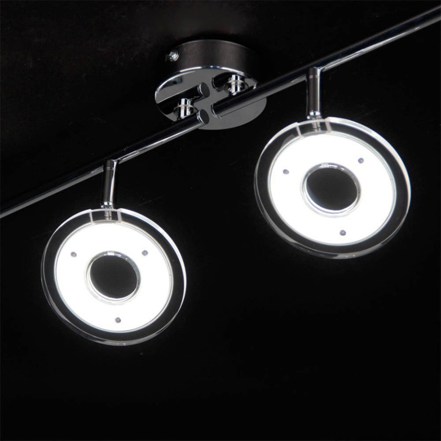 Eglo 78684 - LED taškinis šviestuvas DORNES 4xLED/4,5W/230V blizgus chromas