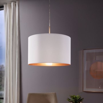 Eglo 78695 - Pakabinamas sietynas PASTERI 1xE27/60W/230V balta