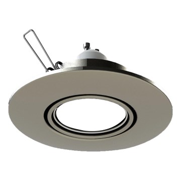 Eglo 78707 - Įleidžiamas šviestuvas PENETO 1xGU10/50W/230V matinis chromas
