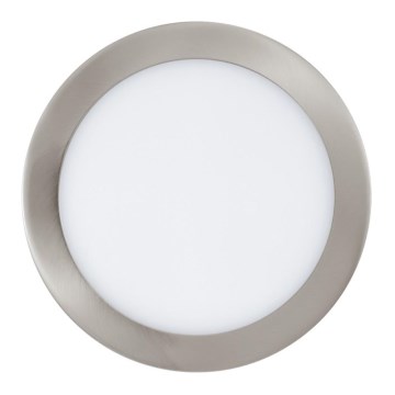 Eglo 78729 - LED įleidžiamas lubinis šviestuvas FUEVA LED/16,5W/230V matinis chromas