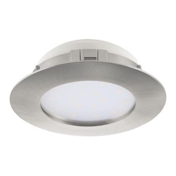 Eglo 78747 - LED pritemdomas įleidžiamas lubinis šviestuvas PINEDA LED/12W/230V matinis chromas