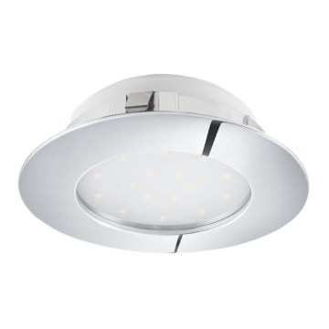 Eglo 78748 - LED pritemdomas įleidžiamas lubinis šviestuvas PINEDA LED/12W/230V blizgus chromas