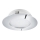 Eglo 78748 - LED pritemdomas įleidžiamas lubinis šviestuvas PINEDA LED/12W/230V blizgus chromas