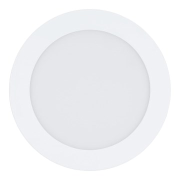 Eglo 78773 - LED pritemdomas įleidžiamas lubinis šviestuvas FUEVA LED/10,9W/230V 3000K balta
