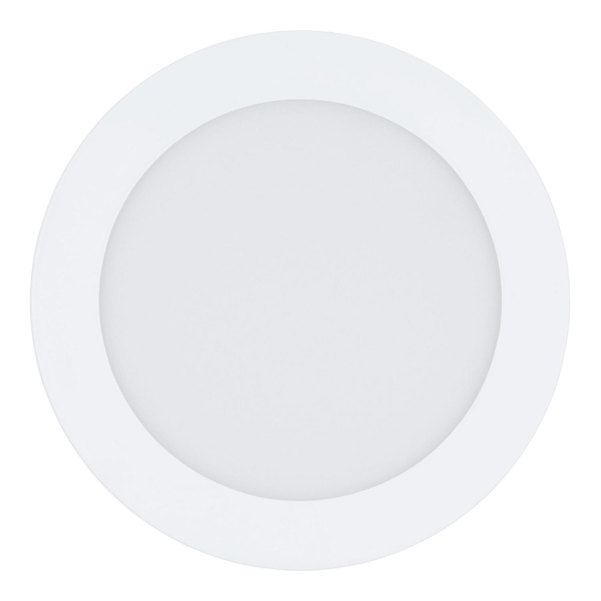 Eglo 78773 - LED pritemdomas įleidžiamas lubinis šviestuvas FUEVA LED/10,9W/230V 3000K balta