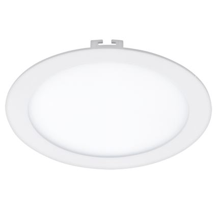 Eglo 78773 - LED pritemdomas įleidžiamas lubinis šviestuvas FUEVA LED/10,9W/230V 3000K balta
