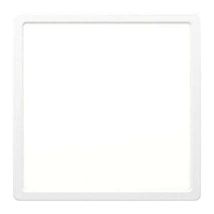Eglo 78808 - LED lubinis šviestuvas FUEVA LED/20,5W/230V 28,5x28,5 cm baltas