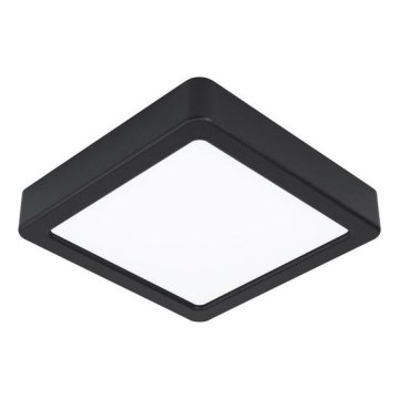 Eglo 78813 - LED lubinis šviestuvas FUEVA LED/11W/230V 16x16 cm juodas