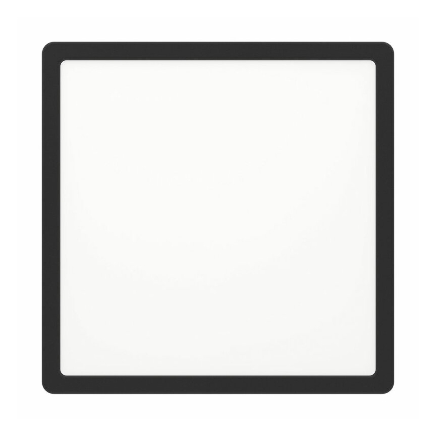 Eglo 78815 - LED lubinis šviestuvas FUEVA LED/20,5W/230V 28,5x28,5 cm juoda