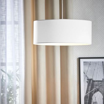 Eglo 79065 - Pakabinamas sietynas SITIA 3xE27/60W/230V baltas