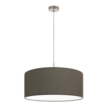 Eglo 79126 - Sietynas, kabinamas ant virvės PASTERI 1xE27/60W/230V ruda